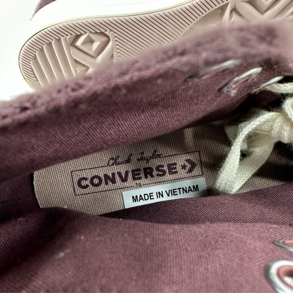 Converse | Chuck Taylor 70 Fuzzy Utility Hi Top Sneakers | 8 Women 6 Men New in - Picture 13 of 14